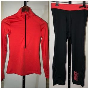 NIKE Pro Dri-Fit Top & Pants Set